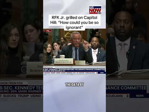 HEATED: RFK Jr. grilled on Capitol Hill over not knowing Covid data