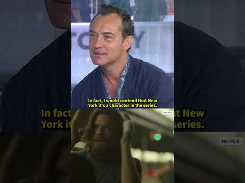 Jude Law Talks About the New Netflix Series 'Black Rabbit,' Where He Plays a Restaurant Owner in NY
