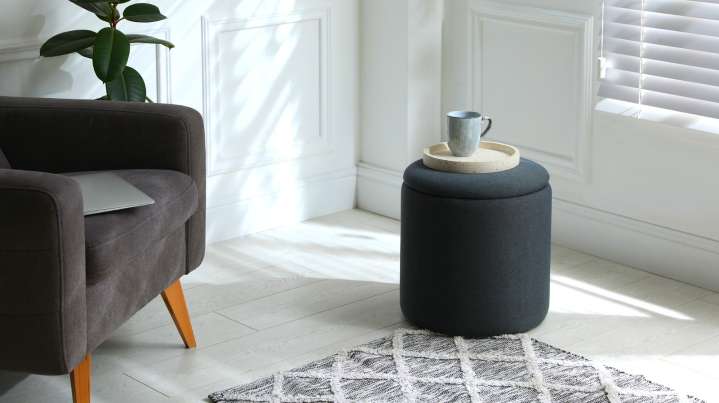 How To Turn A Dollar Tree Stool Into A Stylish And Affordable DIY Ottoman