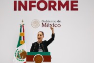 Sheinbaum defiende logros en seguridad y economía y promete "no traicionar" a México