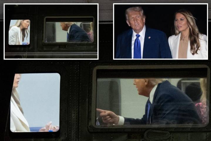Trump and Melania's finger-waving 'spat' was actually about UN escalator snafu: lip readers