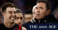 Zach Merrett news: Nic Martin’s strong defence of Essendon Bombers coach Brad Scott over strained relationship claims