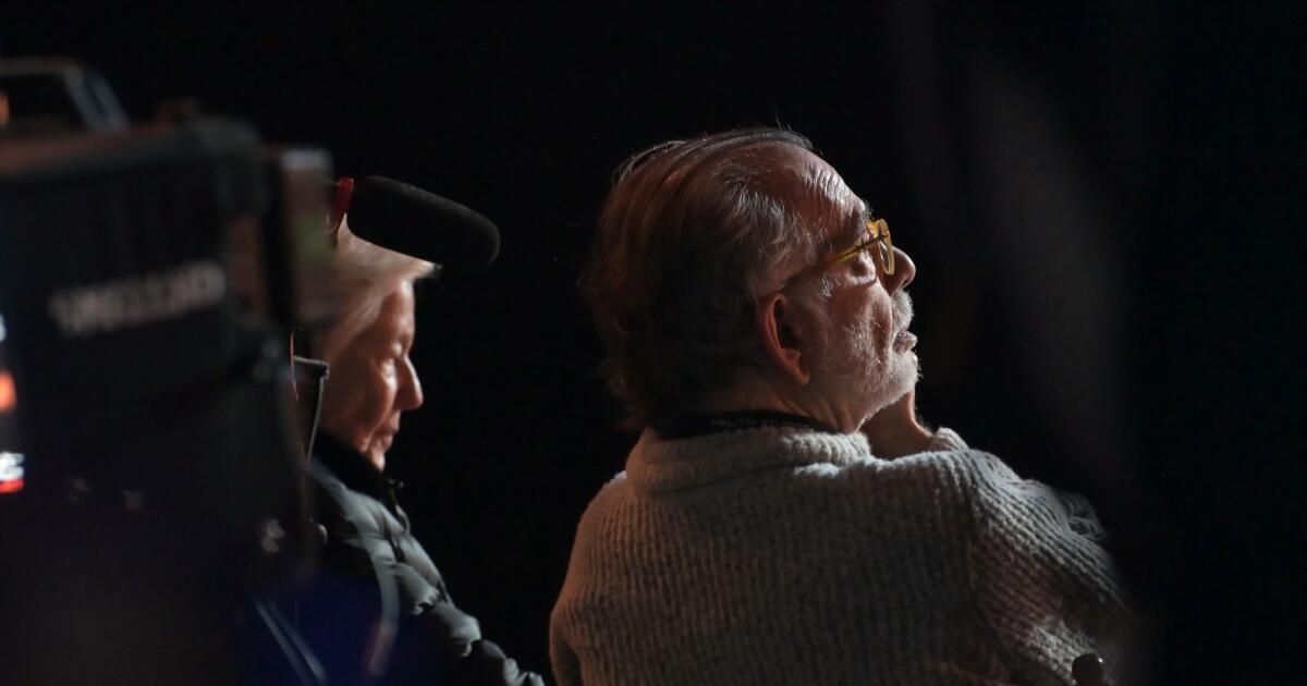 Review: 'Megadoc' is a window into Francis Ford Coppola at work, on his own dime, pursuing art