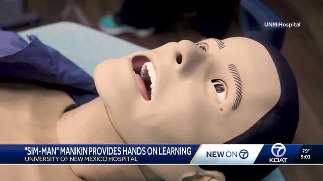 'SimMan' gives medical students hands