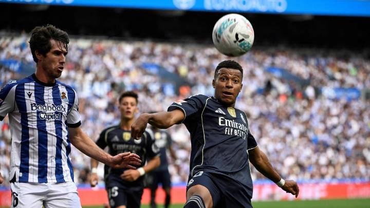 Mbappé dirige a un Madrid exigido en Anoeta