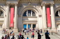 Jeffrey Gibson’s Bronze Animals Take Over The Met Facade