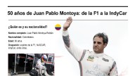 [Infografía] 50 años de Juan Pablo Montoya: de la F1 a la IndyCar