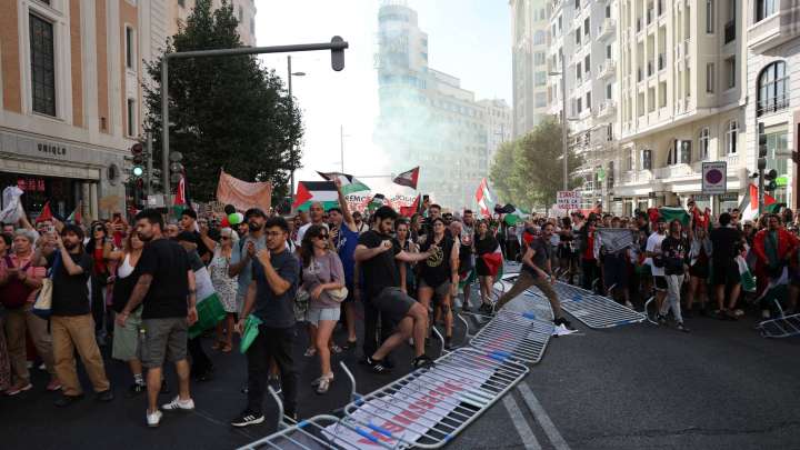 Suspenden la Vuelta a España 2025 Por Manifestaciones Pro Palestina en Madrid