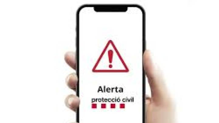 Protección Civil prueba el sistema SE-Alert de aviso al móvil en Girona y la Cataluña Central
