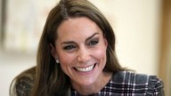 Kate Middleton's new checked Alessandra Rich dress she kept secret in her wardrobe for months
