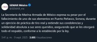 Muere capitán de la Semar durante práctica de tiro en Sonora