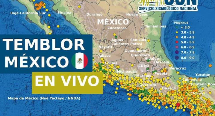 Temblor hoy en México: dónde fue el epicentro, horario y magnitud del sismo hoy, 20 de septiembre