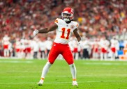 Status of Chiefs WRs Xavier Worthy, Jalen Royals unclear for Sunday vs. Eagles