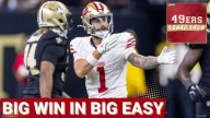 49ERS SQUAD SHOW: MAC JONES TOSSES THREE TOUCHDOWNS as 49ers March Over Saints