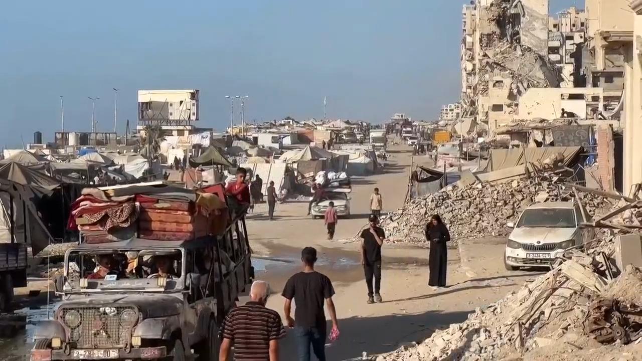 Palestinians packing to leave, as Israeli military urges full evacuation of Gaza City