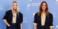 Amanda Seyfried Borrows Julia Roberts’ Outfit at Venice Film Festival 2025! | 2025 Venice Film Festival, Amanda Seyfried, Julia Roberts