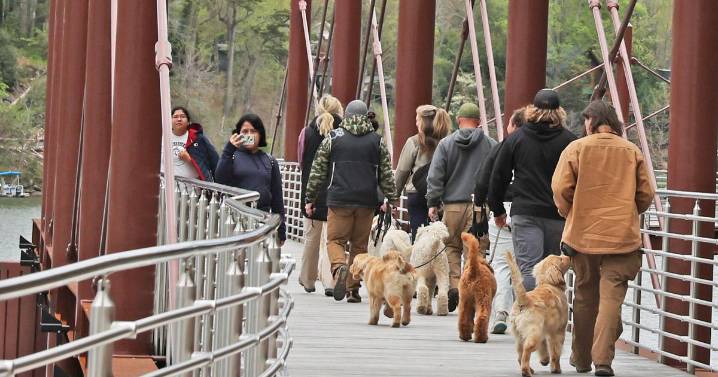 Hickory's Riverwalk bridge over water to be closed for four to six weeks for repairs