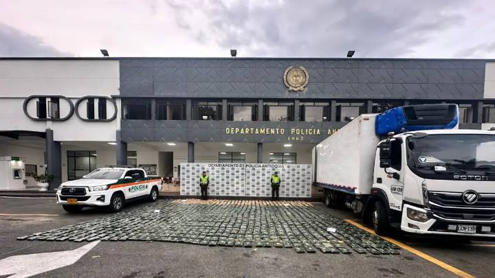 Policía incauta en Antioquia más de 1.200 kilos de marihuana valorados en 1.000 millones de pesos