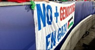 Mundial Sub 20: drástica sanción contra hincha expulsado del Nacional por lienzo en apoyo a Palestina