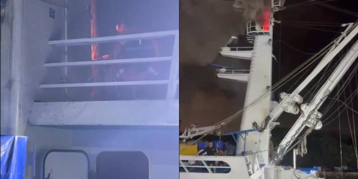 Incendio en barco de Van Camps destapó escándalo: denuncian que pescadores no tienen seguridad social
