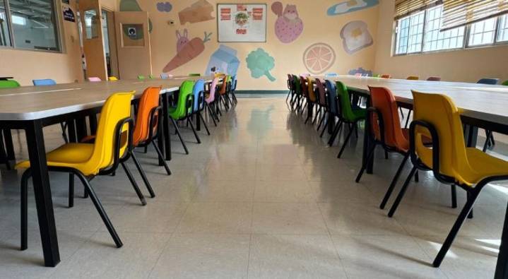 Remodelaron comedor en la estancia infantil Eva Sámano