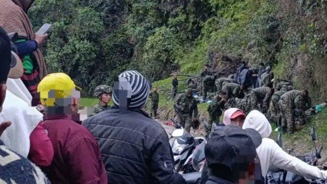 Asonada contra el Ejército en Huila