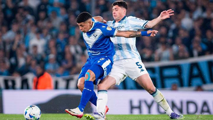 Racing venció a Vélez en Avellaneda y sacó boleto a las semifinales de la Copa Libertadores