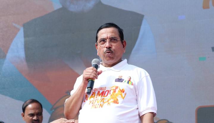 Union Minister Joshi alleges Congress may ‘sell’ caste survey data in Karnataka