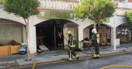 Tres intoxicados en un incendio que ha arrasado un bar irlandés de Santa Ponsa