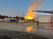 Those exposed to ash from Newburgh fire urged to seek medical attention
