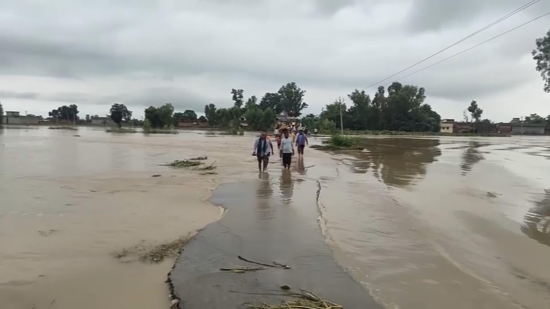 Incessant rains continue to lash northern India causing landslides and flooding