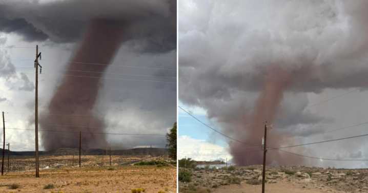 Large tornado hits southeastern Utah; homes destroyed