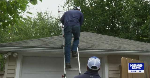 Roofing companies swamped after last week’s hail; Here’s what to check before you hire