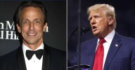 Seth Meyers Reacts After Donald Trump Declared His Late-Night Show Should Be Canceled