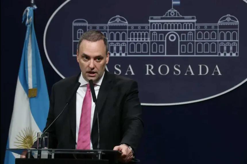 Manuel Adorni: "Falló un esquema político que no quiere que la Argentina avance"