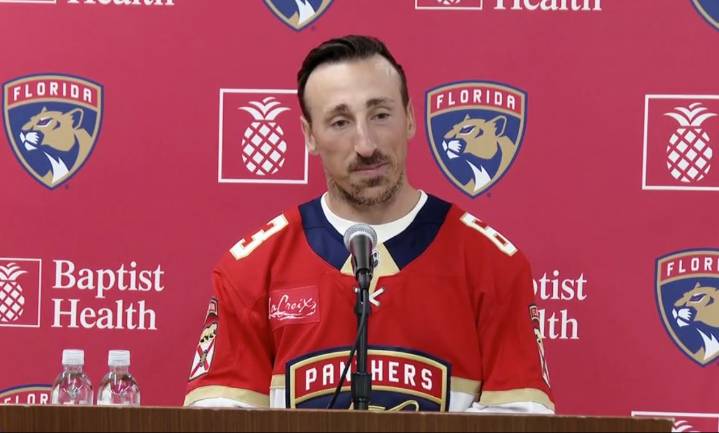 Brad Marchand didn’t expect to stay with the Panthers this season. Here’s why he could