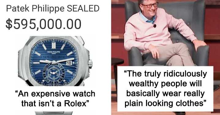 People Share 23 Small Subtle Things About Wealthy People That Scream They Are Insanely Rich