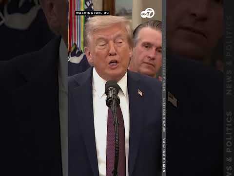 Trump reacts after weekend social media rumors questioned if the President had died
