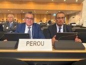 Canciller defiende participación de Santiváñez en la ONU: "Ha sido muy clara la intervención"