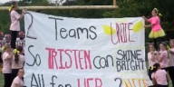 Football game honors 15-year-old killed by boyfriend