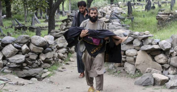 A devastating earthquake in Afghanistan: See the photos