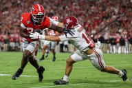 Simpson accounts for 3 TDs as No. 17 Alabama never trails and beats No. 5 Georgia 24