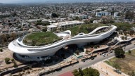 Spaceship-like museum created by major film director to open with two movie screens and 37,000 artefacts