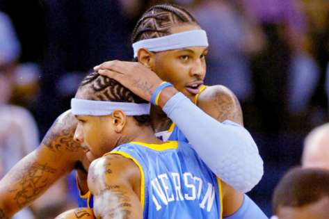 Allen Iverson’s Mom Emotionally Pens Heartfelt Note for Carmelo Anthony & Dwyane Wade After a historic night for Carmelo Anthony, Allen Iverson's mother shares a note to congratulate Melo and Dwyane W