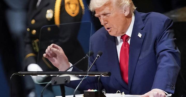 Trump dice que reconocer al Estado palestino es una "recompensa" para Hamás