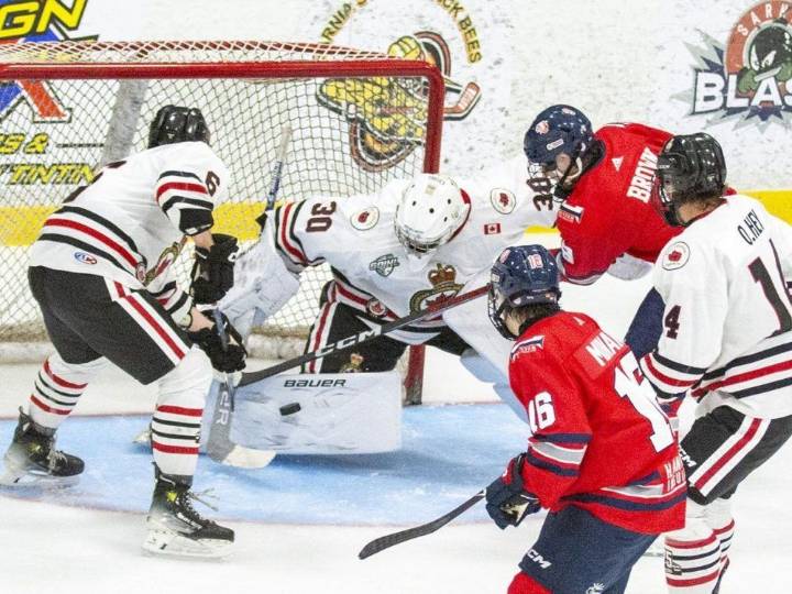 Winless Sarnia Legionnaires lose twice in renamed GOHL
