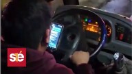 “Si no te gusta, bájate”: chofer es captado en video manejando irresponsablemente en Toluca