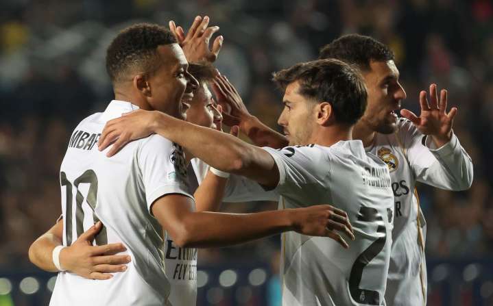 Real Madrid reaccionó en Champions con una goleada en Kazajistán