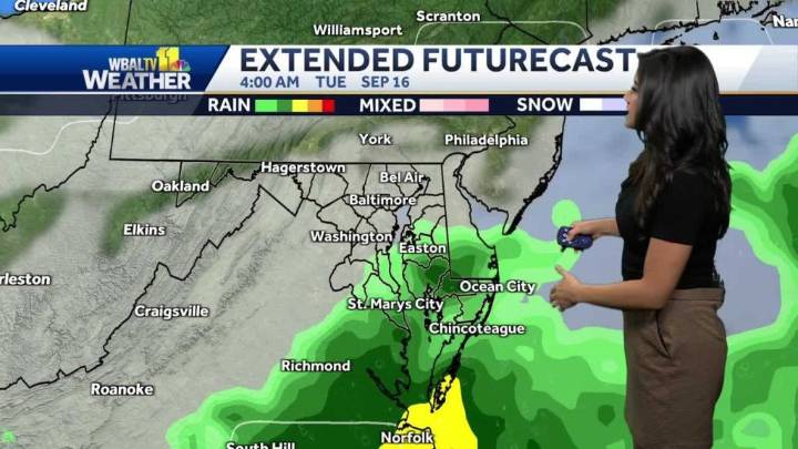 Weather: Quiet start to week in Maryland, but rain chances return