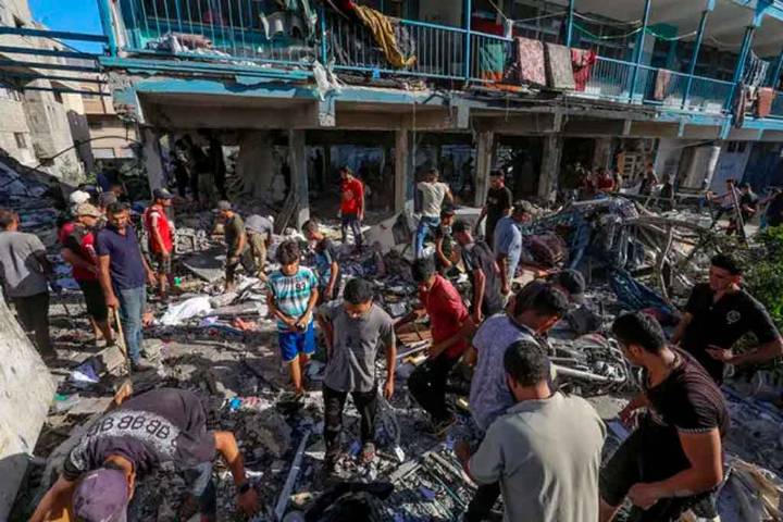 Más de 18 mil 600 estudiantes murieron en Gaza por ataques israelíes